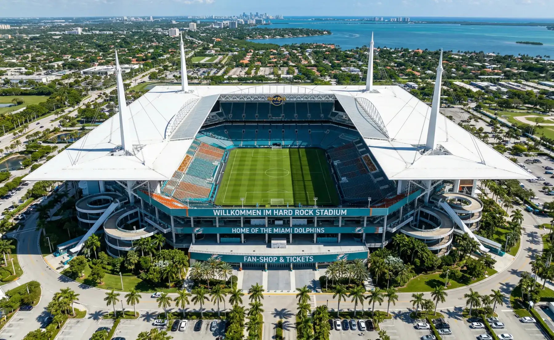 Hard Rock Stadium in Miami Gardens, WM 2026 Spielort in Florida