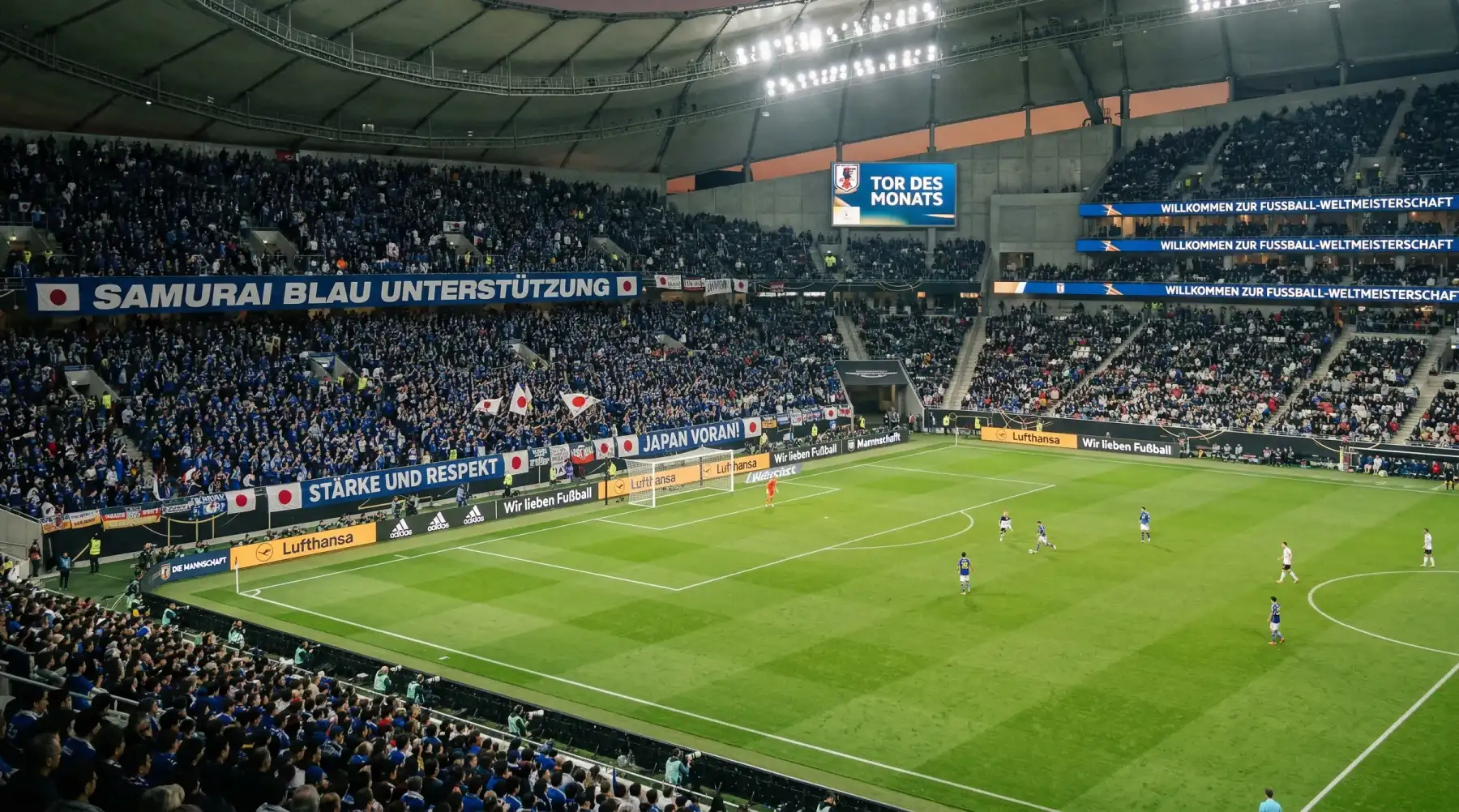 Japanische Nationalmannschaft Samurai Blue bei der WM 2026