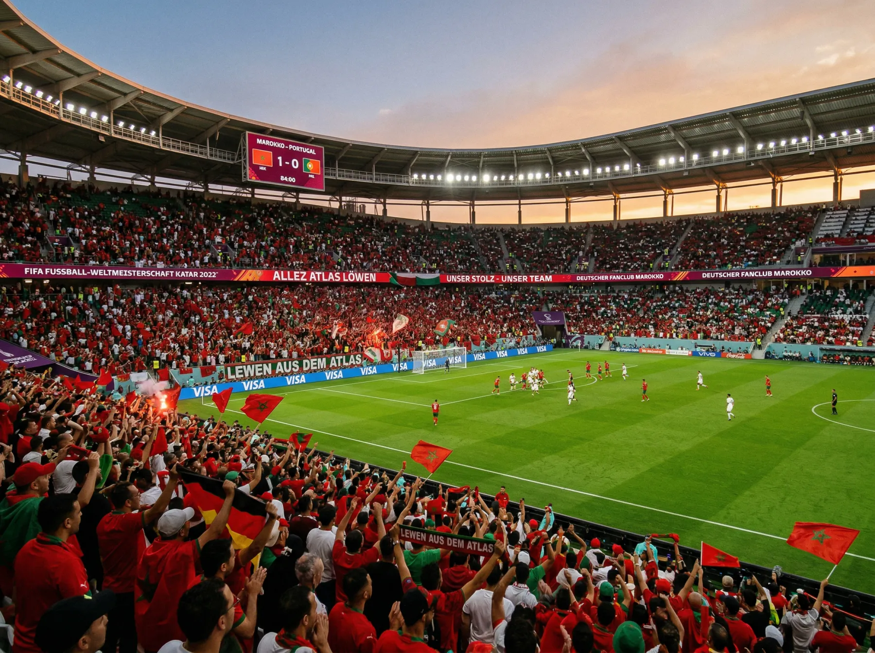 Marokkanische Nationalmannschaft Atlas Löwen bei der WM 2026