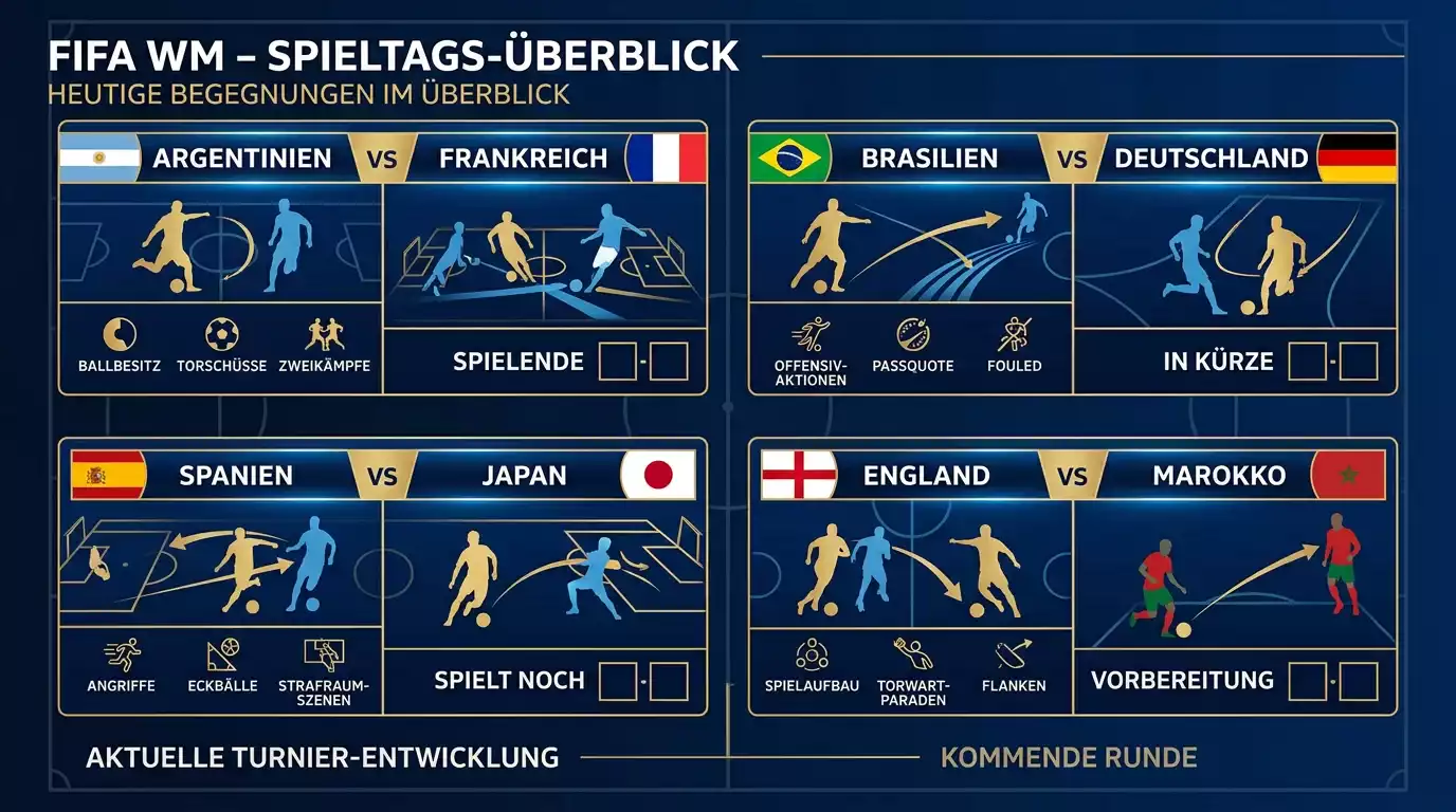 Übersicht der Ergebnisse vom 21. Juni 2026 bei der Fußball-WM mit Spanien, Ägypten, Uruguay und Belgien